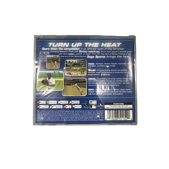 World Series Baseball 2K2 (Sega Dreamcast, 2001) Tested , Working - Picture 6 of 6